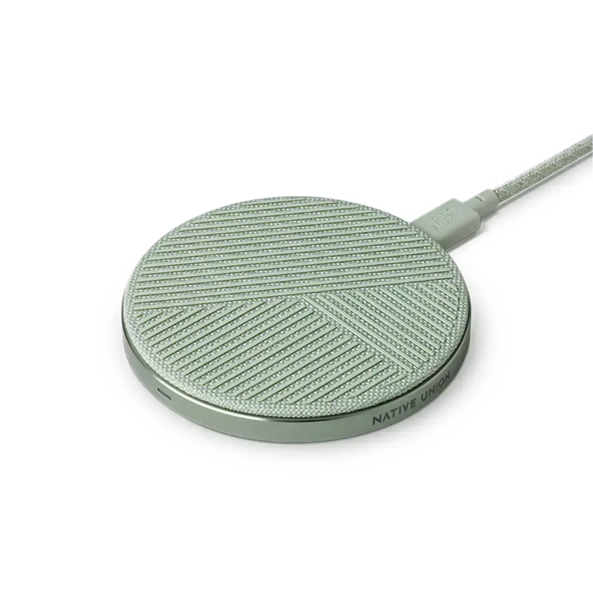 Native Union Drop Wireless Charger Fabric Sage (DROP-GRN-FB-NP)